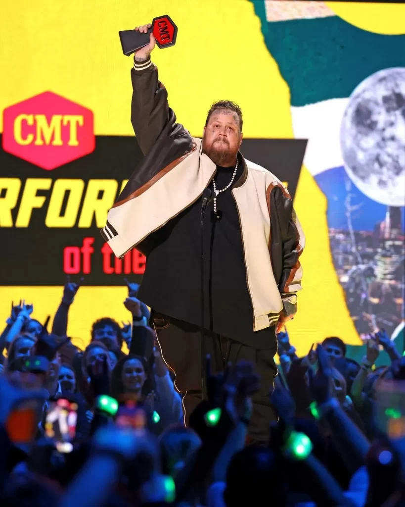 jelly roll with CMT Music Awards