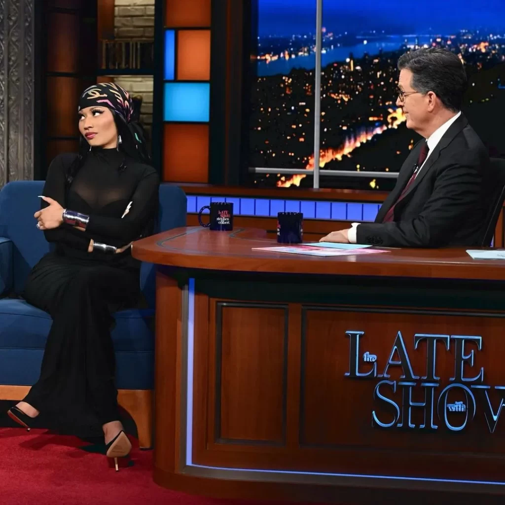 Nicki Minaj The Late Show With Stephen Colbert