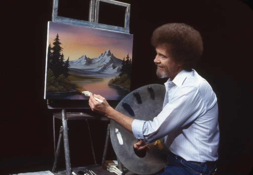 Bob Ross's Net Worth by his artist career