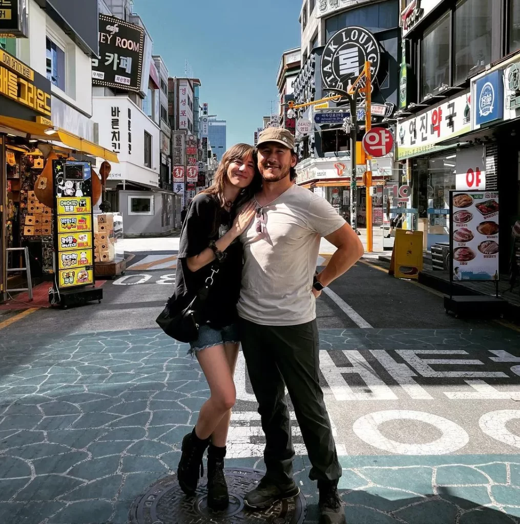 Markiplier with his girlfriend Amy