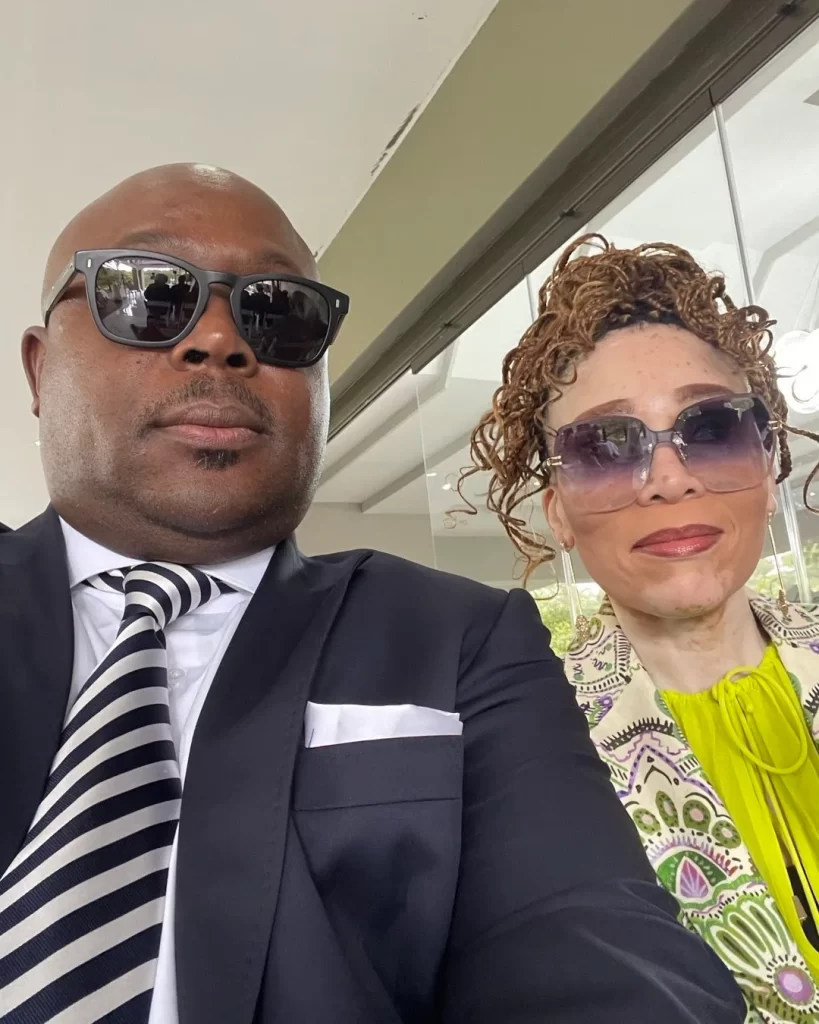 Skhuthazo Winston Khanyile with his wife Leleti Khumalo