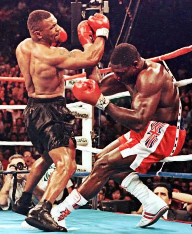 Mike Tyson Fighting