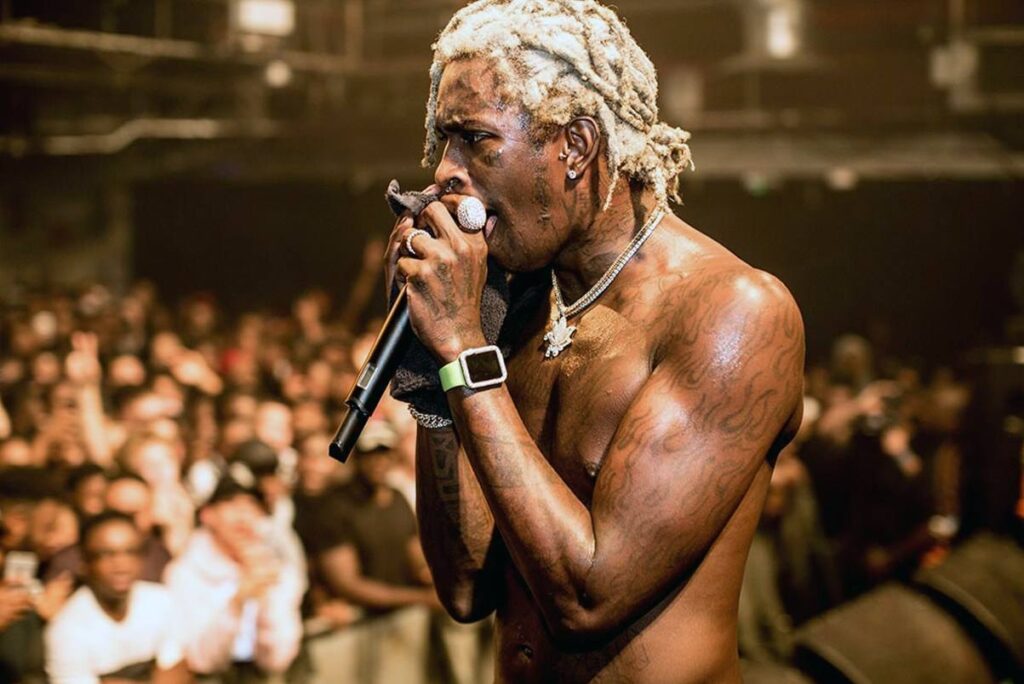 Rapper Young Thug