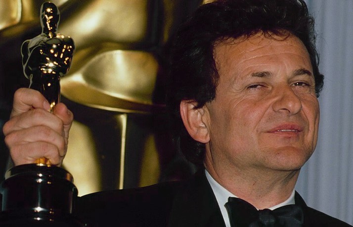 Actor Joe Pesci with oscar Award