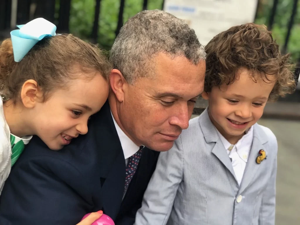 Harold Ford Jr. with Kids