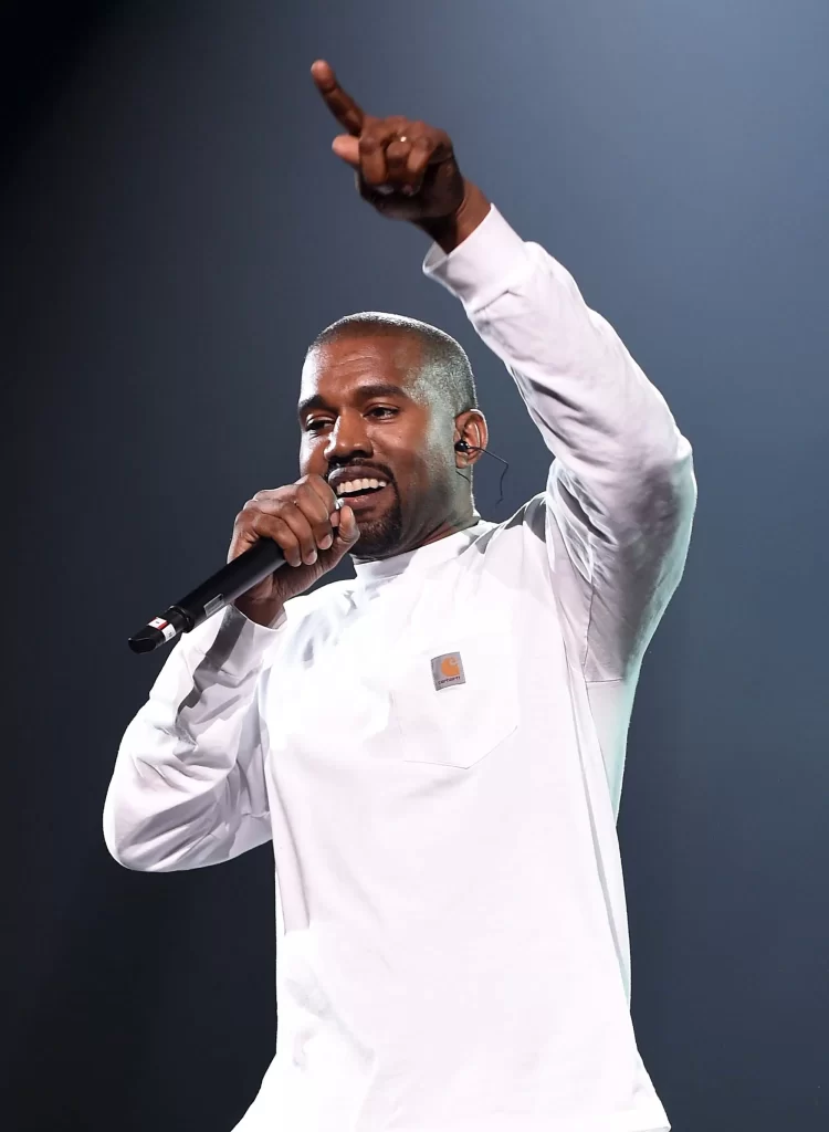 Hiphop star Kanye West