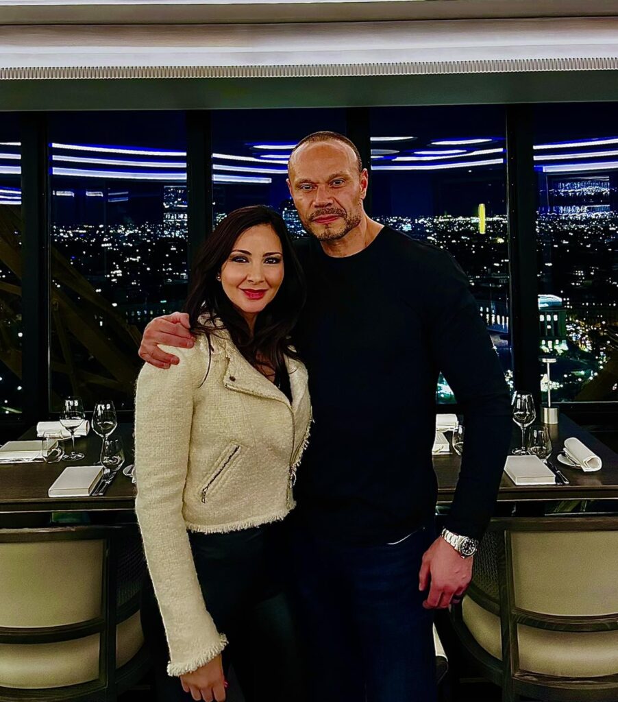 Dan Bongino with his wife