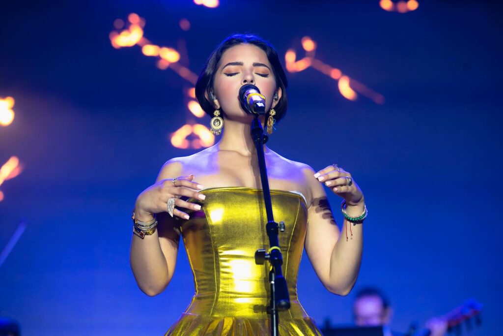 regional Mexican singer Angela Aguilar