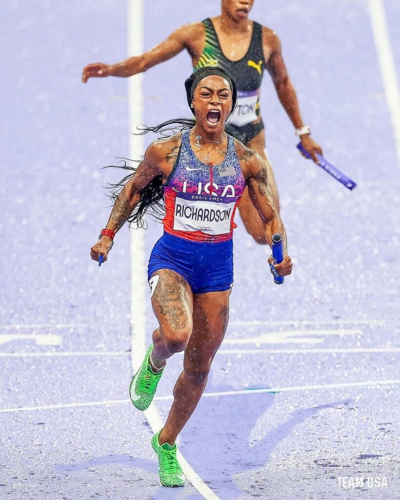 Sha'Carri Richardson AT Paris olympics