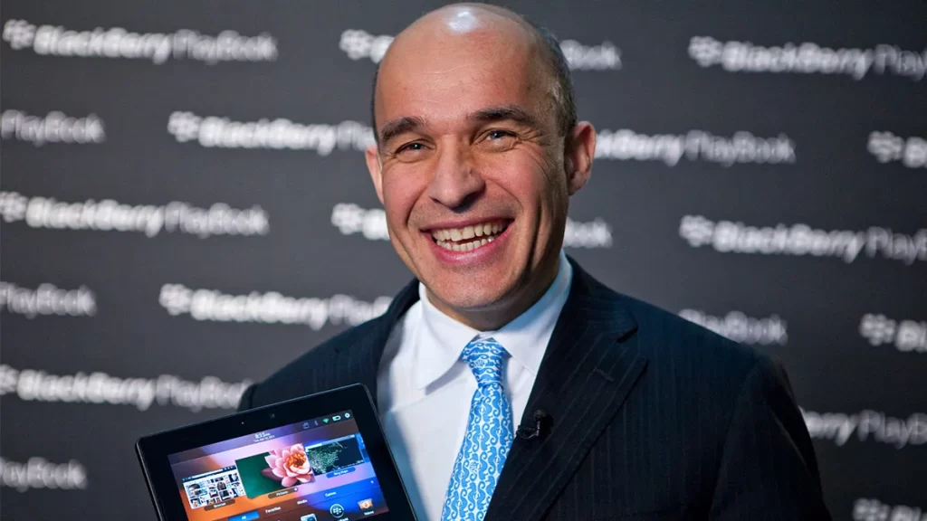 Canadian billionaire businessman and philanthropist Jim Balsillie 